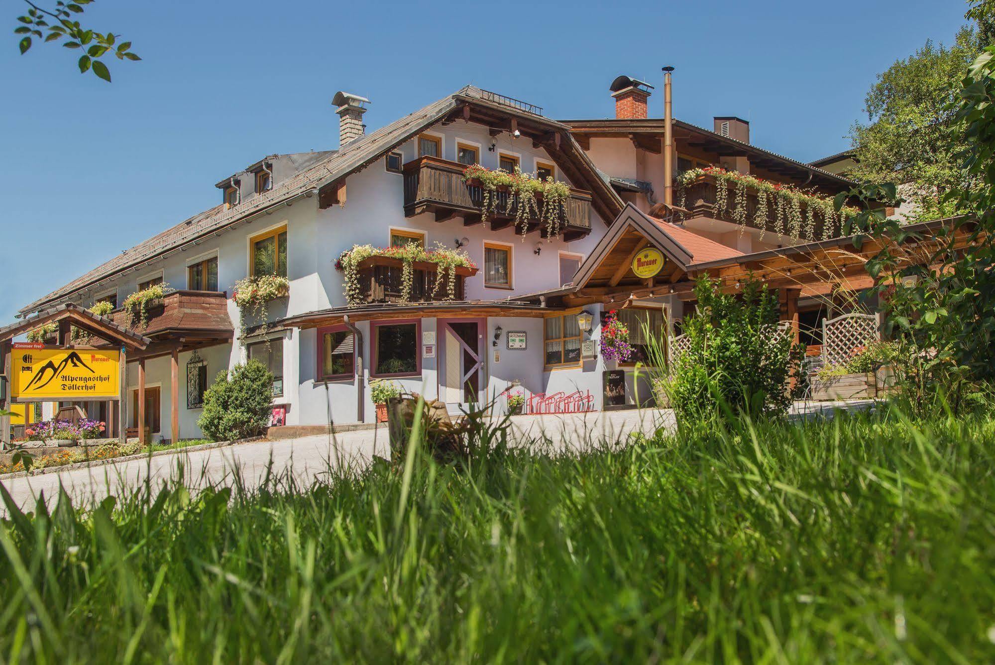 Hotel Alpengasthof D\u00F6llerhof Abtenau Exterior foto